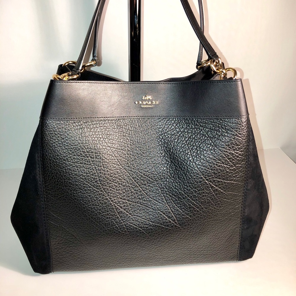 COACH Black Lexy Purse